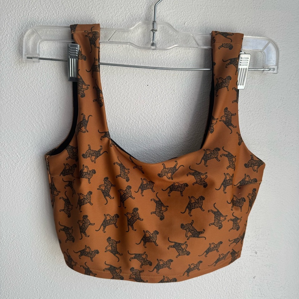 Rare Albion Tiger print Bikini Top - Picture 3 of 7